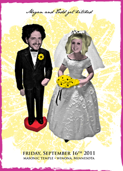 Megan and Todd get hitched