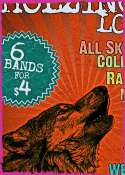 Holzinger Lodge 6 bands flyer