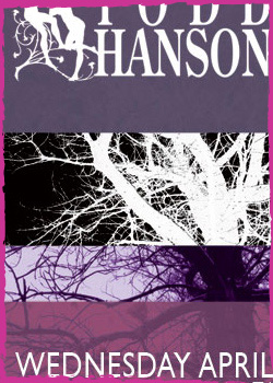 Todd Hanson show flyer
