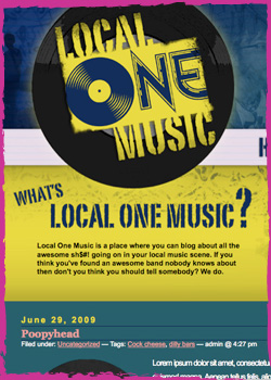 Local One Music blog
