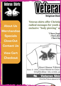Veteran Shirts site