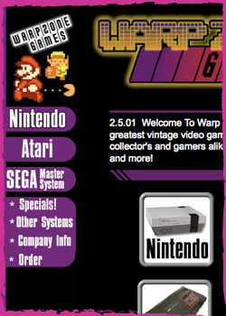 Warpzone Games site